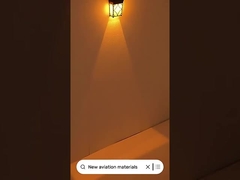 Buitenmuurdecoratie Zonnewandlampen met Amber RGB-kleur