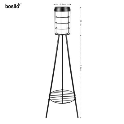 Zonne-tuinlampen Dual-Power Zonne-lampen Wit licht/ Warm licht metaal ABS PVC