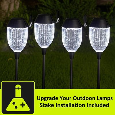 Goede prijs. Upgrade Your Outdoor Space with Solar Garden Lamps Stake Installation Battery Included online