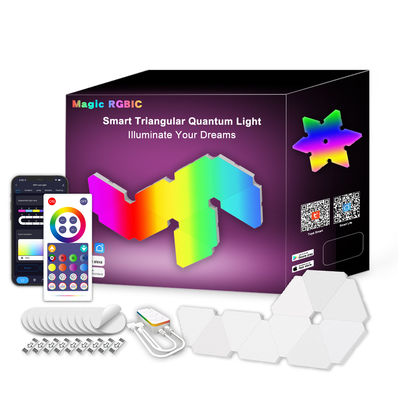 Good price RoHS RGB wandlamp 5V 10W LED driehoekwandlampen Intelligente kleurcontrole online