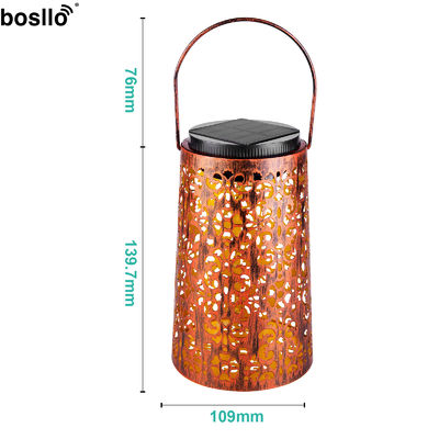 Goede prijs. OEM Decorative Outdoor Solar Lights 1.2V 1600MAH Solar Wrouw Iron Lamp online